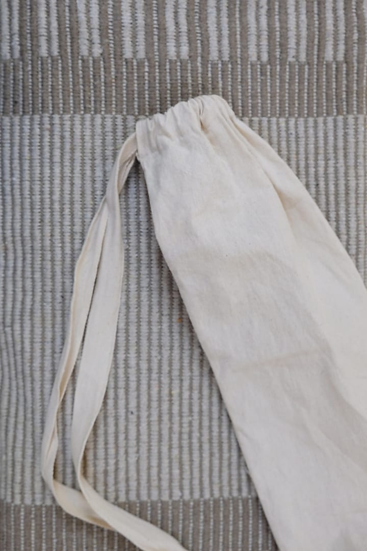 Cream & Blue Rug Yoga Mat With Bag by Design Gaatha at Pernia's Pop Up Shop