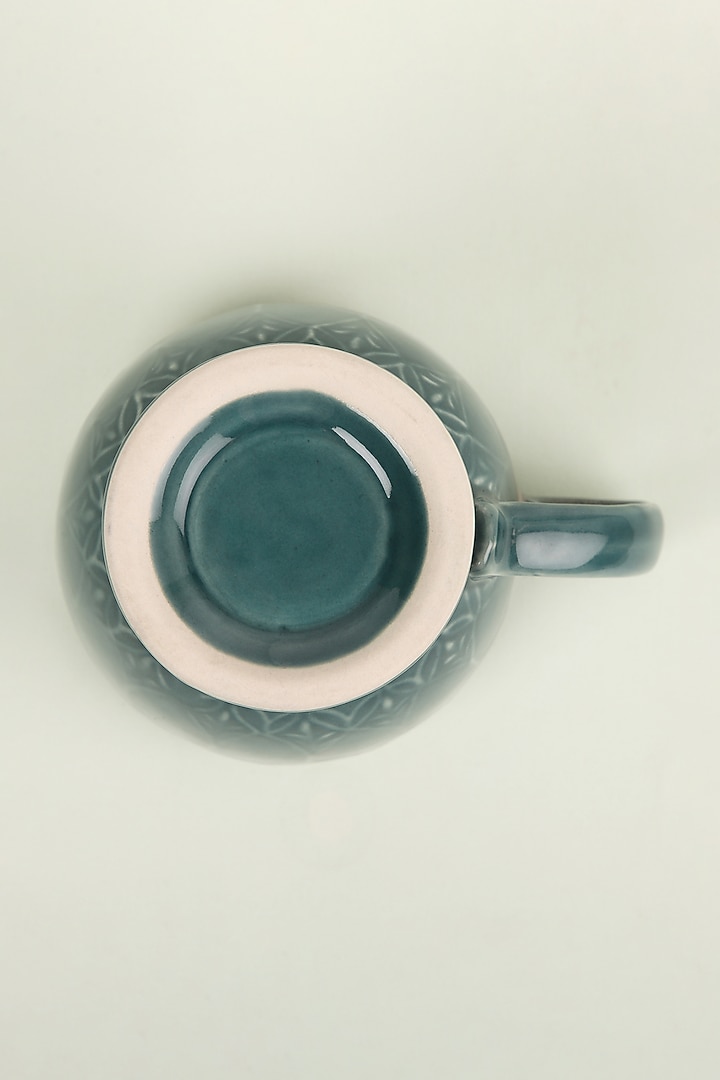 Teal Ceramic Cup Set by Design Gaatha at Pernia's Pop Up Shop