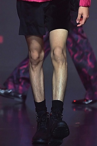 Black Velvet Shorts by Dhruv Vaish