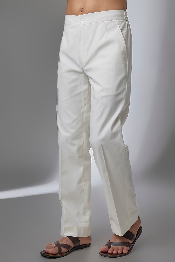 Fern Silk Kurta Set by Dhruv Vaish at Pernia's Pop Up Shop