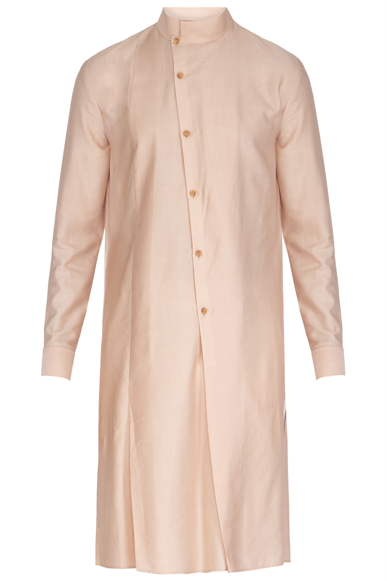 Sandrose Modal Satin Kurta by Dhruv Vaish