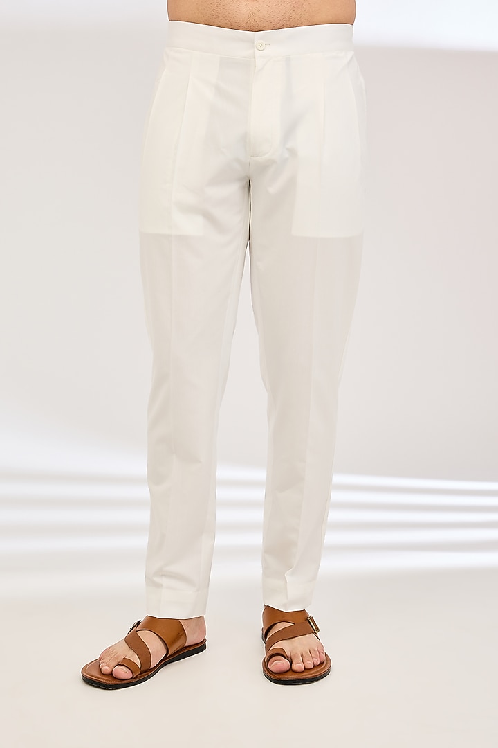 Jade Mist Cotton Kurta Set by Dhruv Vaish at Pernia's Pop Up Shop