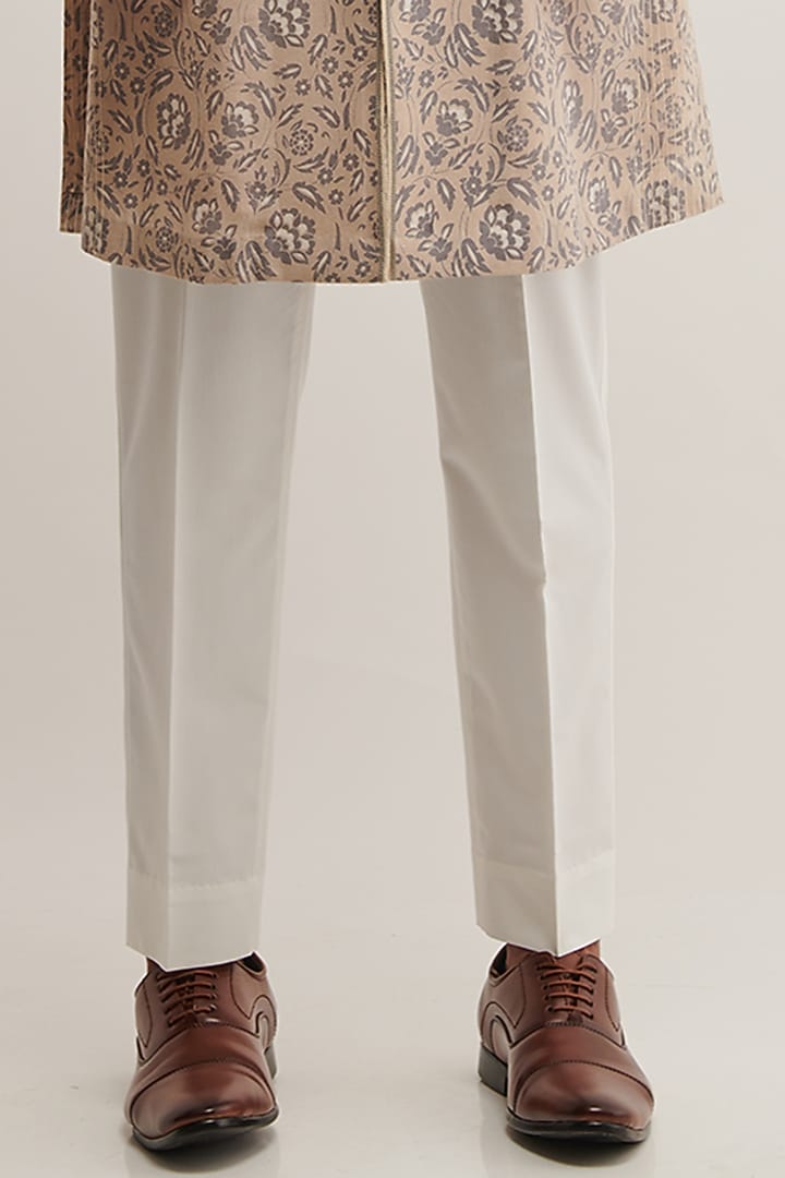 Beach Bloom Cotton Silk Printed Kurta Set by Dhruv Vaish at Pernia's Pop Up Shop