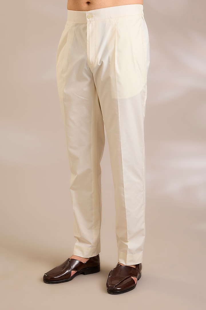 Sandrose Silk Groom Sherwani Set by Dhruv Vaish at Pernia's Pop Up Shop
