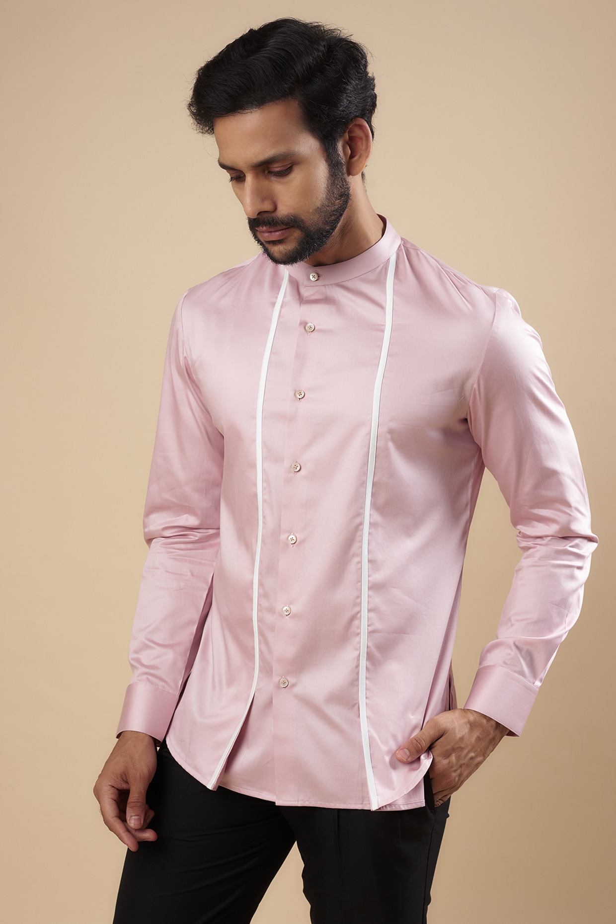 Blush pink shirt outlet mens