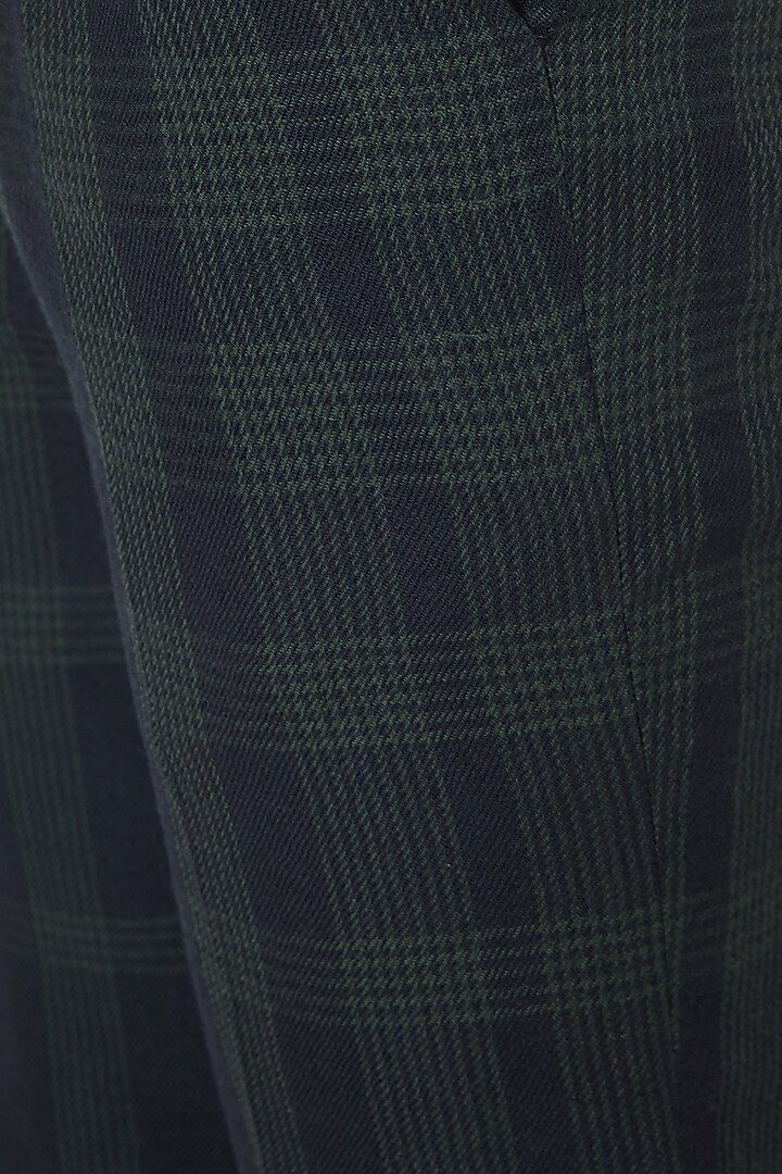 Black and green checked trousers available only at Pernia's Pop Up Shop.