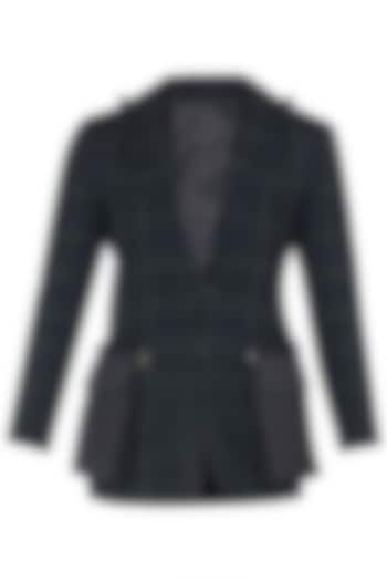 Black detachable pockets jacket available only at Pernia's Pop Up Shop.