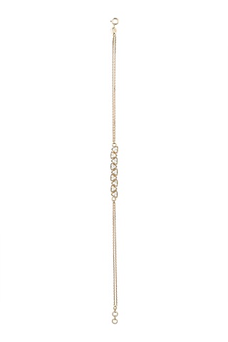 Rose Gold & Lab Grown Diamond Bracelet by Diai Designs