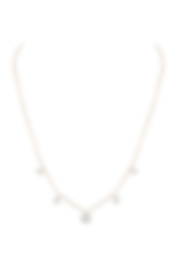 Rose Gold & Lab Grown Diamond Chain Necklace by Diai Designs
