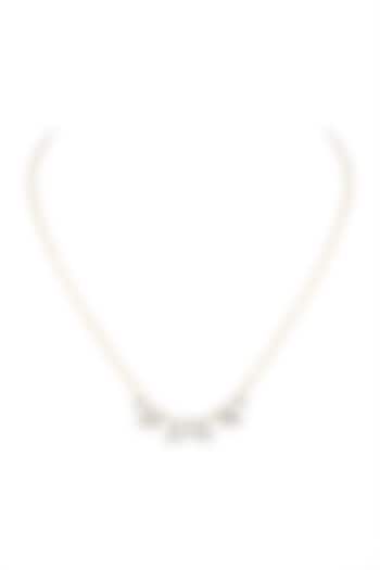 Gold & Lab Grown Diamond Choker Necklace by Diai Designs