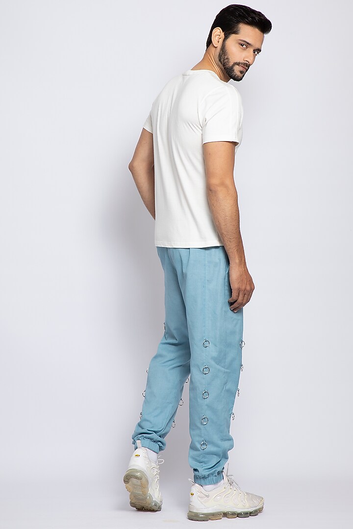 White Cotton T-Shirt by DIERMEISS BY THE DRAGON LADY at Pernia's Pop Up Shop