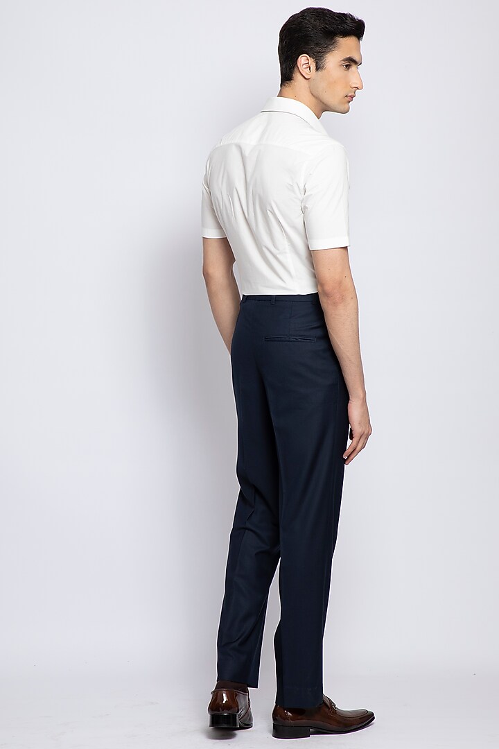 White Egyptian Giza Cotton Party Wear Shirt by DIERMEISS BY THE DRAGON LADY at Pernia's Pop Up Shop