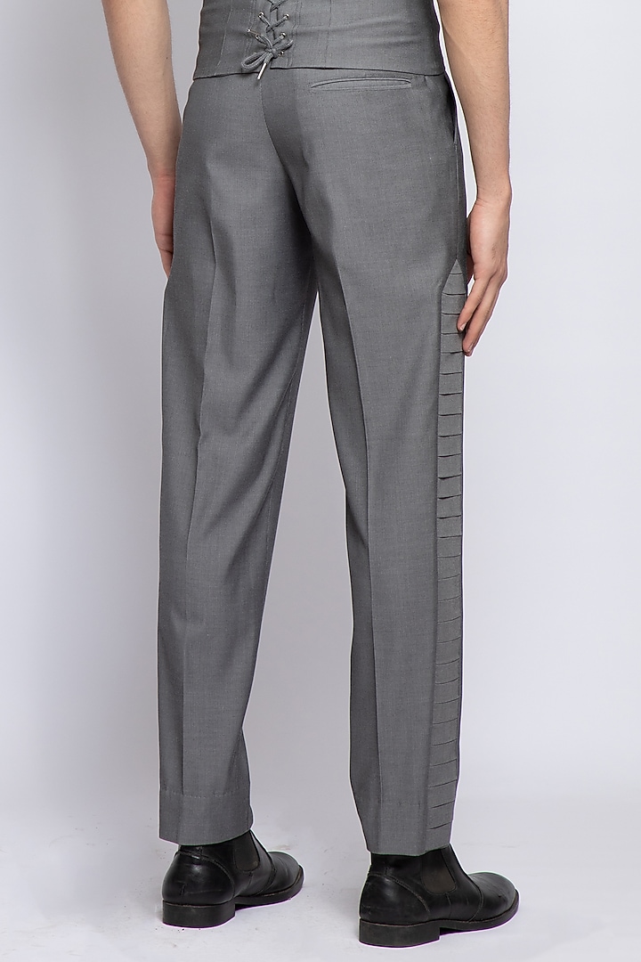 Grey Murk Trousers by DIERMEISS BY THE DRAGON LADY at Pernia's Pop Up Shop