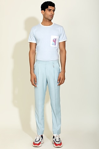 Mint Rayon Pants by DIERMEISS BY THE DRAGON LADY