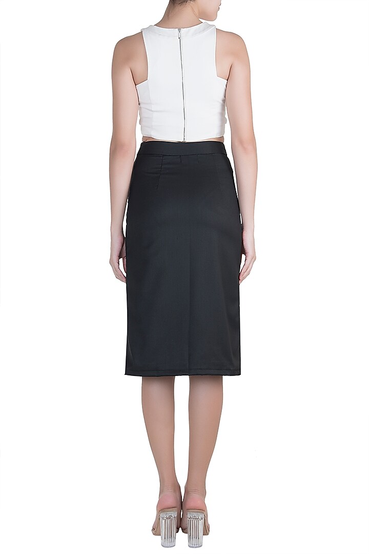 White String Top by Disha Kahai at Pernia's Pop Up Shop