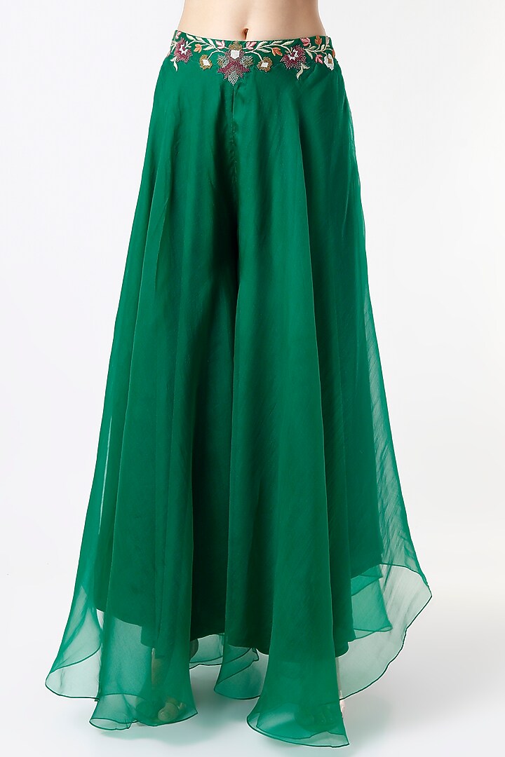 Fanaa Silk Organza Wedding Sharara Set by Divyam Mehta at Pernia's Pop Up Shop