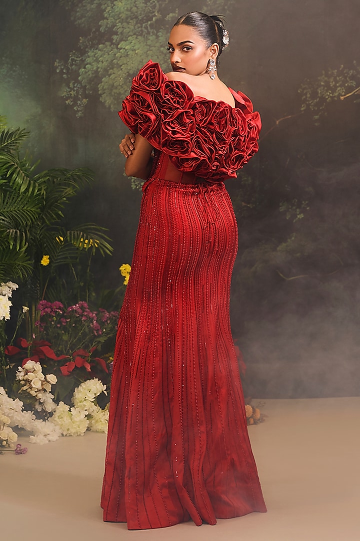 fitted lace wedding dress Long Plus-Size Glitter Prom Dress main image 0