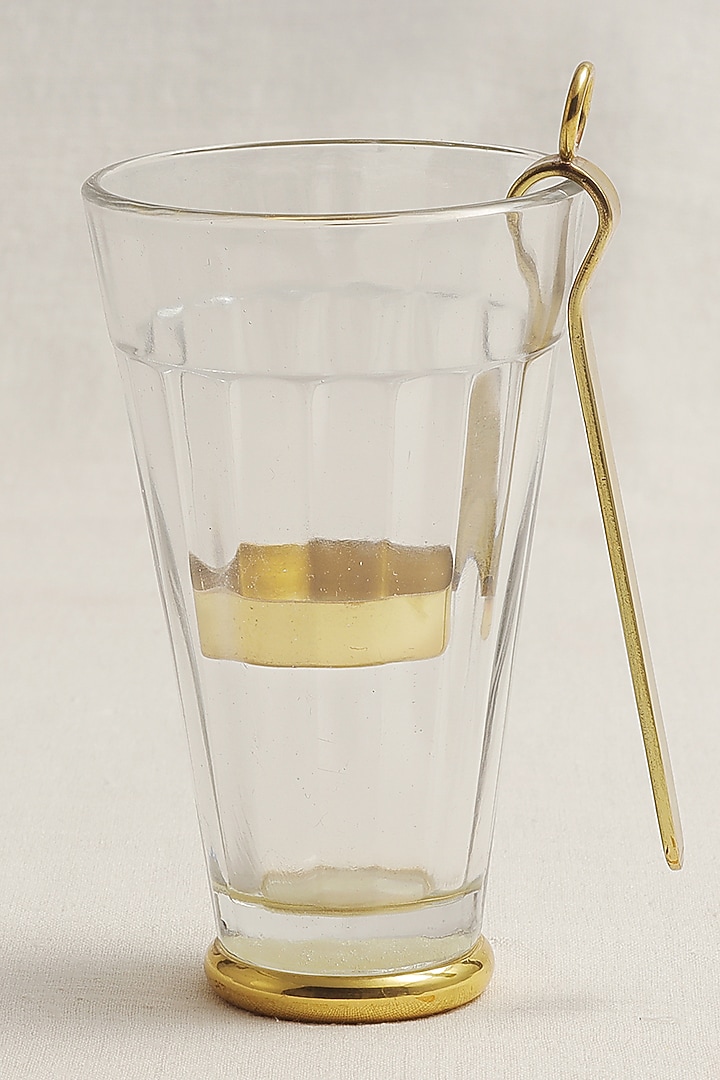 Glass Tealight Candle Holders (Set of 4) by Ikkis at Pernia's Pop Up Shop