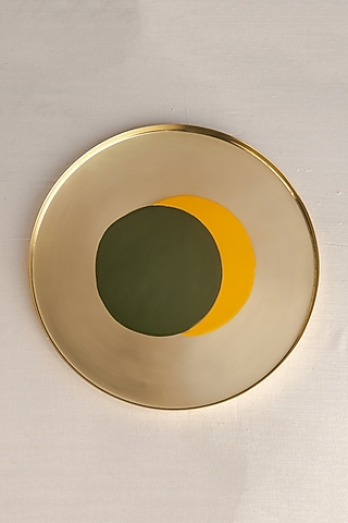 Watar Enameled Large Thali by Ikkis