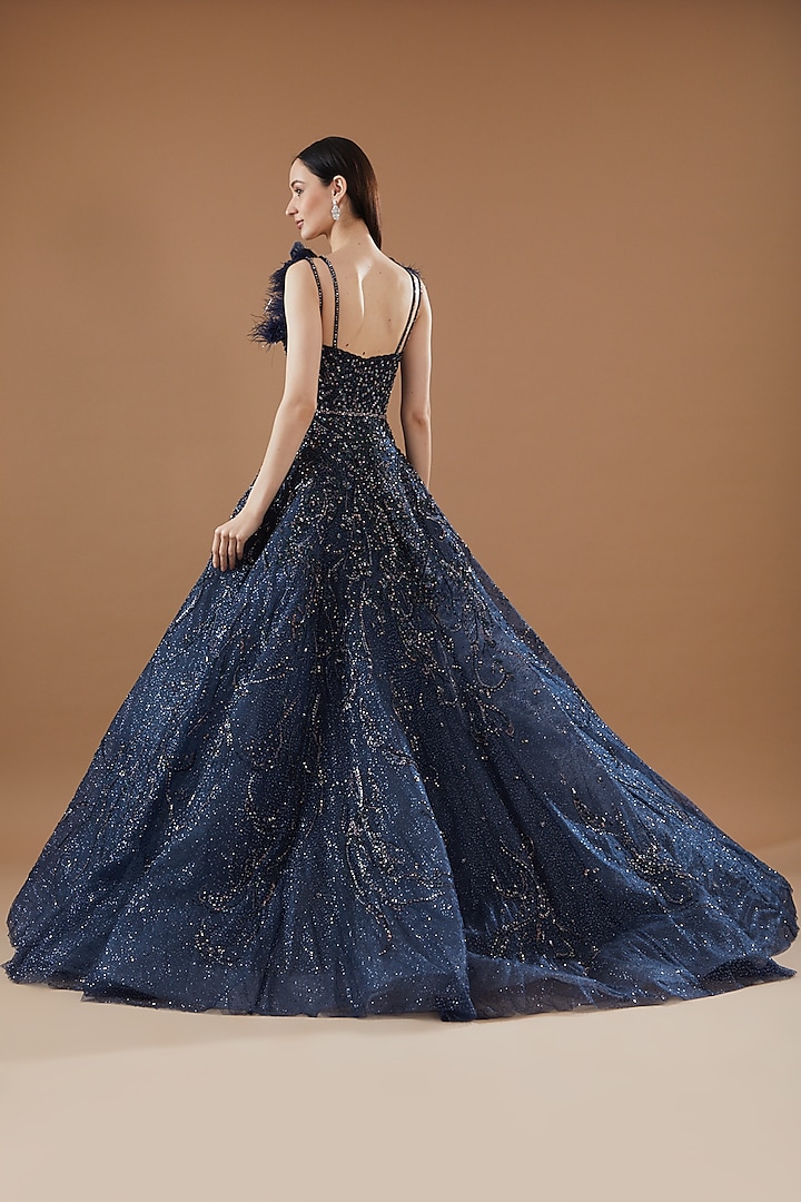 Starry Night Ball Gown