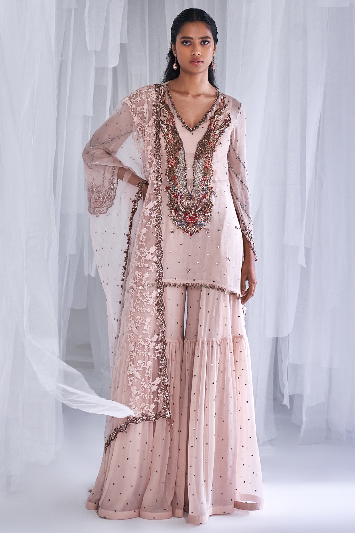 Chiffon sharara 2025