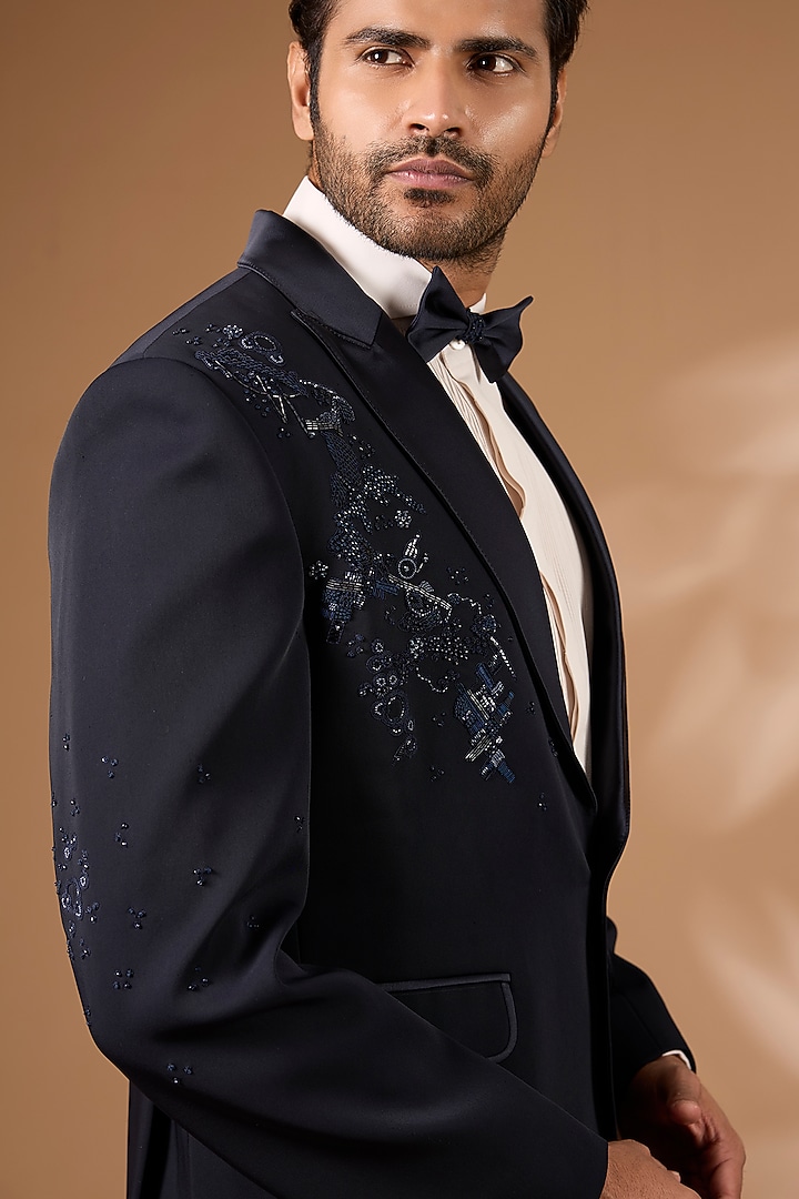 Navy Suiting Tuxedo Set by Dolly J MAN at Pernia's Pop Up Shop