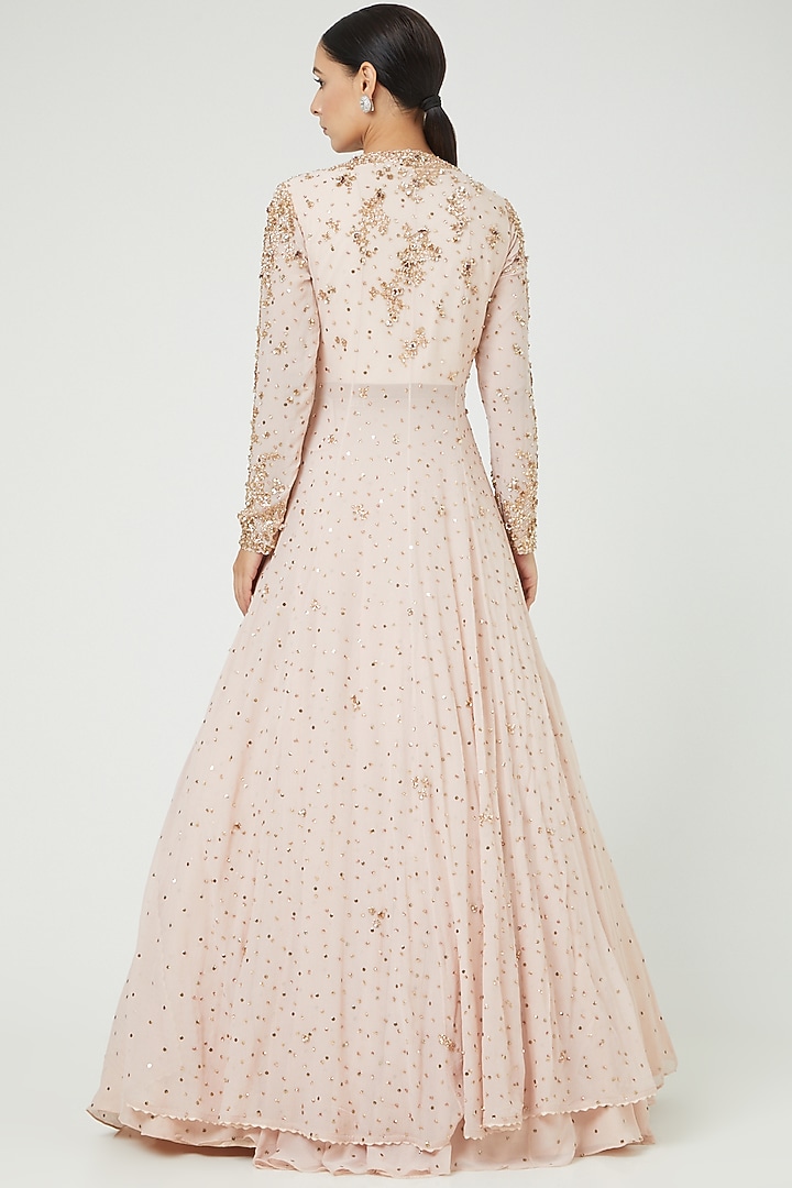 Ivory Chiffon Wedding Gown by Dolly J at Pernia's Pop Up Shop