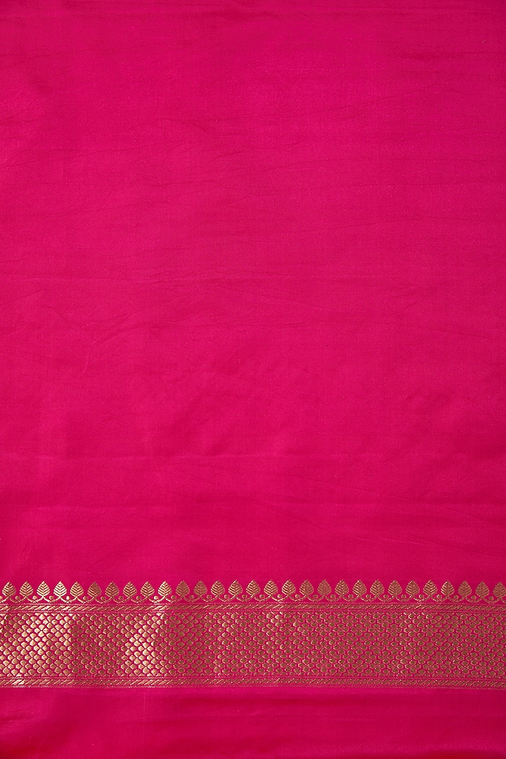 Pink Silk Wedding Saree by Delhi Vintage at Pernia's Pop Up Shop