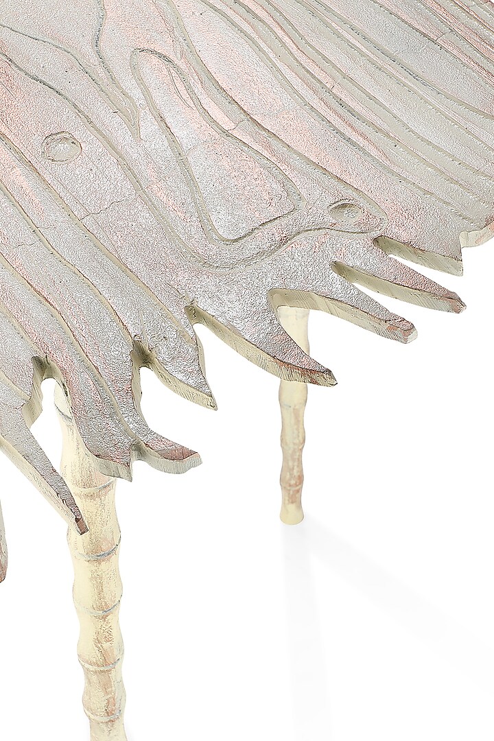 Golden Casted Leg Table by Metl & Wood at Pernia's Pop Up Shop