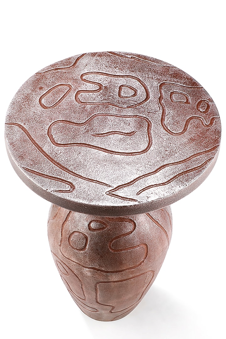 Rust Aluminum Casted Table by Metl & Wood at Pernia's Pop Up Shop