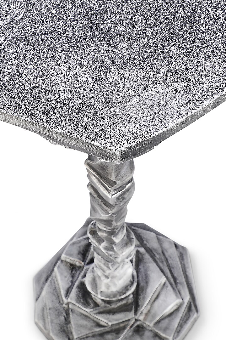 Charcoal Grey Round Table by Metl & Wood at Pernia's Pop Up Shop