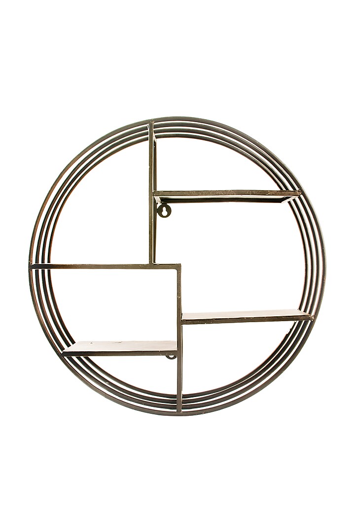 Black Iron Wall Rack Design by Metl & Wood at Pernia's Pop Up Shop 2024