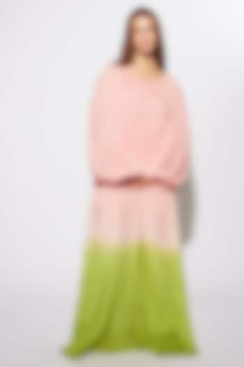 Multi-Colored Mal Silk Cotton Dress by Deme by Gabriella