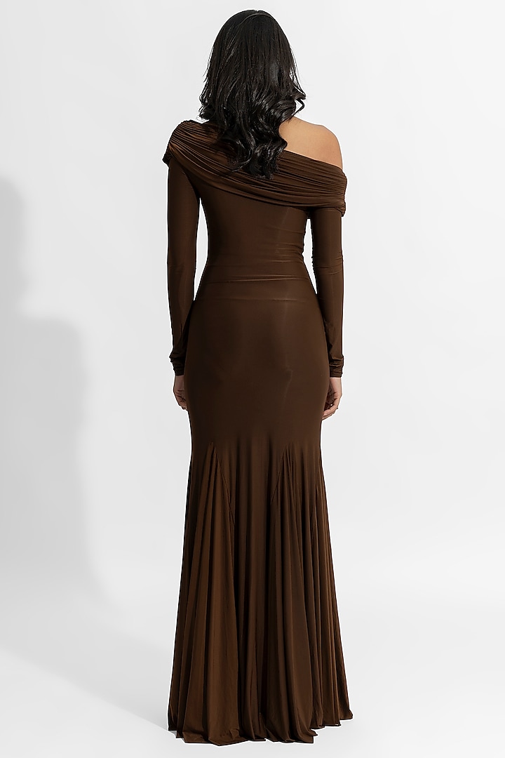 deme by gabriella brown dress AURELIA MAXI DRESS | CULT MIA