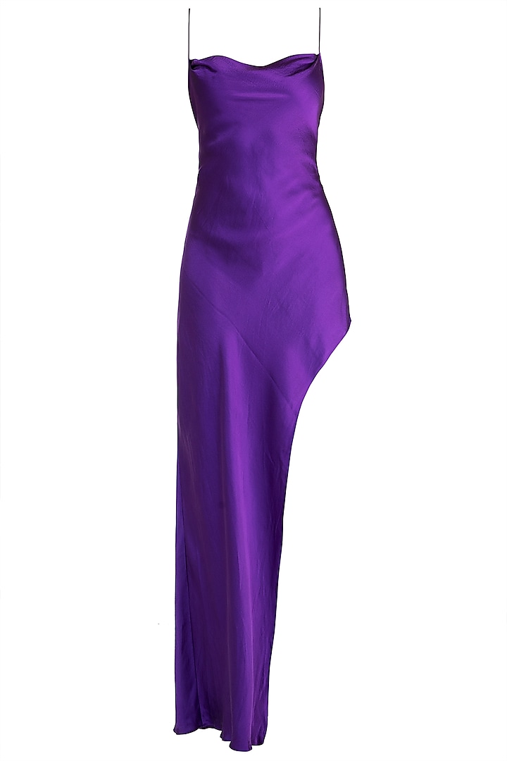 Purple Slip Dress Design by Deme by Gabriella at Pernia's Pop Up Shop 2023