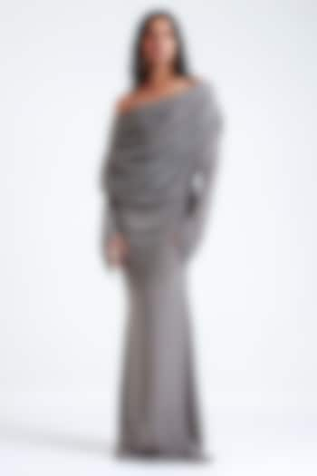 Graystone Low Gauge Knit Gown by Deme by Gabriella