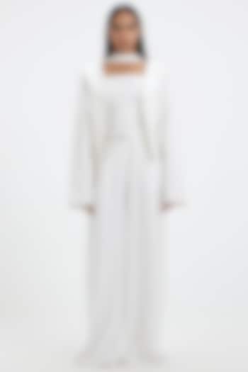 White Ferrari Pant Set by Deme by Gabriella at Pernia's Pop Up Shop