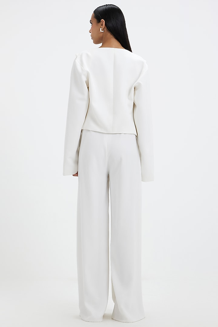 White Ferrari Pant Set by Deme by Gabriella at Pernia's Pop Up Shop