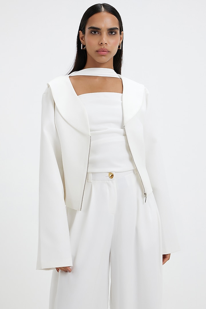 White Ferrari Pant Set by Deme by Gabriella at Pernia's Pop Up Shop