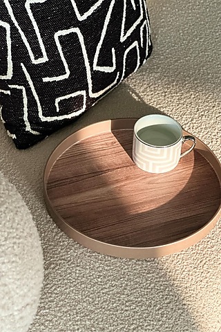 Brown Acrylic Tray by Mason Home