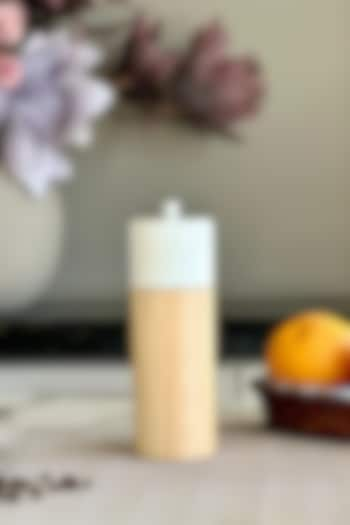 Brown-White Wooden Salt & Pepper Grinder by Mason Home at Pernia's Pop Up Shop