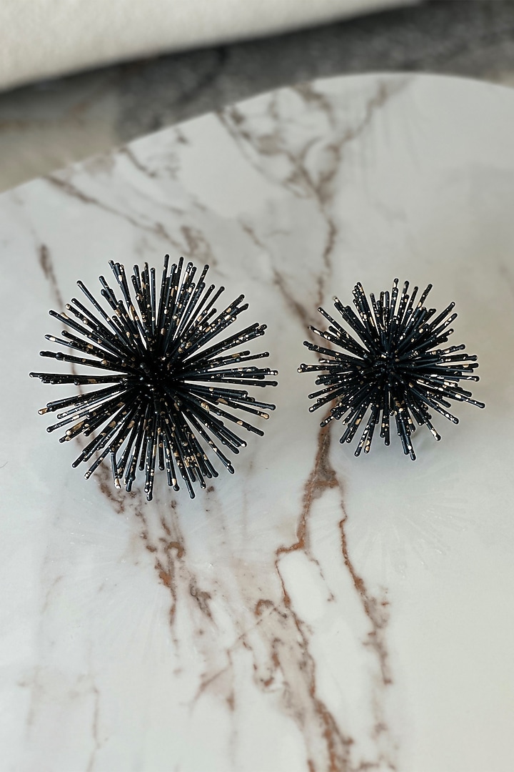 Black & Gold Iron Accents Set (Set of 2) by Mason Home at Pernia's Pop Up Shop