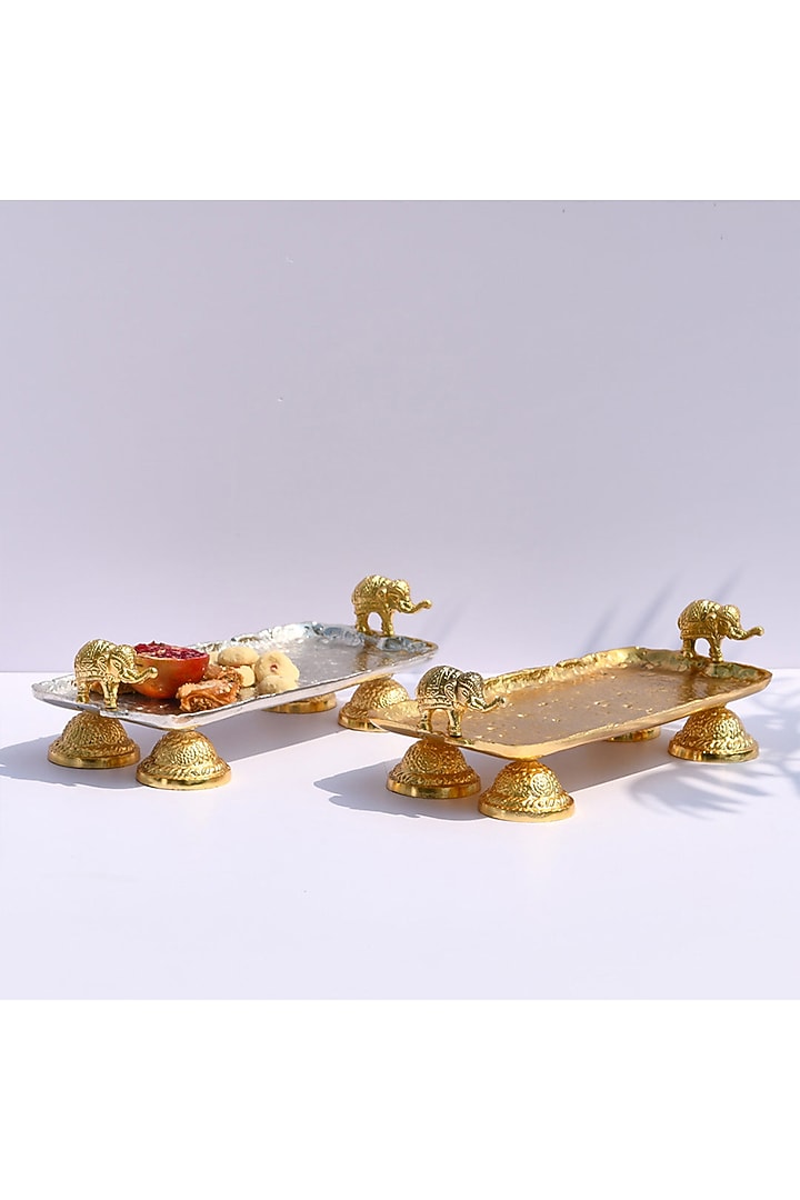 Gold Elephant Tray by Mason Home at Pernia's Pop Up Shop