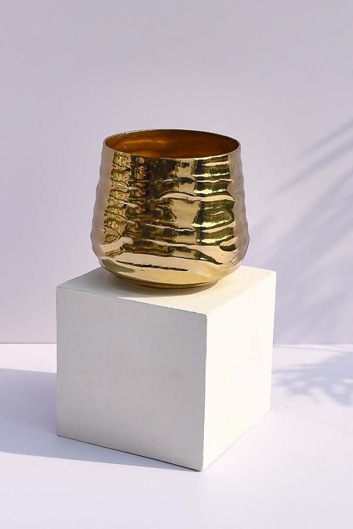 Antique Gold Vase by Mason Home at Pernia's Pop Up Shop