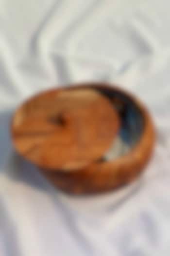 Brown Acacia Wooden Roti Box by Mason Home at Pernia's Pop Up Shop