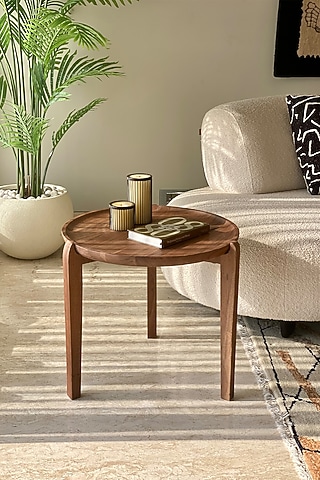 Brown Acacia Wood Table by Mason Home