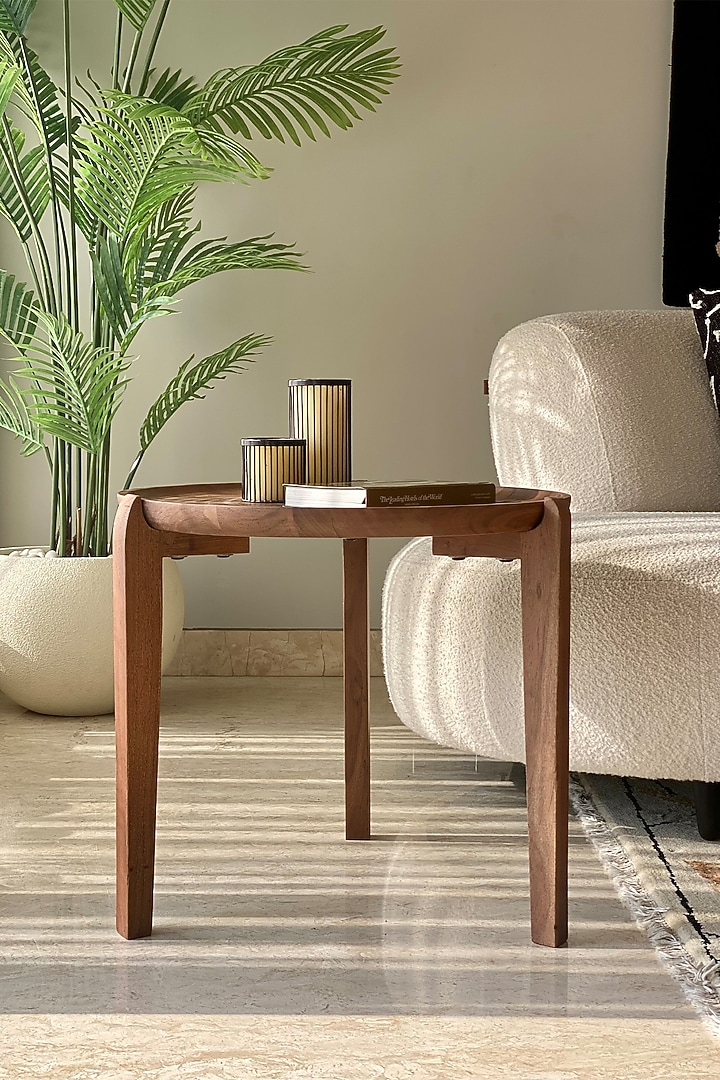 Brown Acacia Wood Table by Mason Home at Pernia's Pop Up Shop