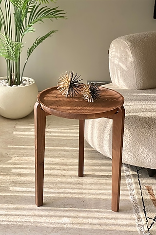 Brown Acacia Wood Table by Mason Home