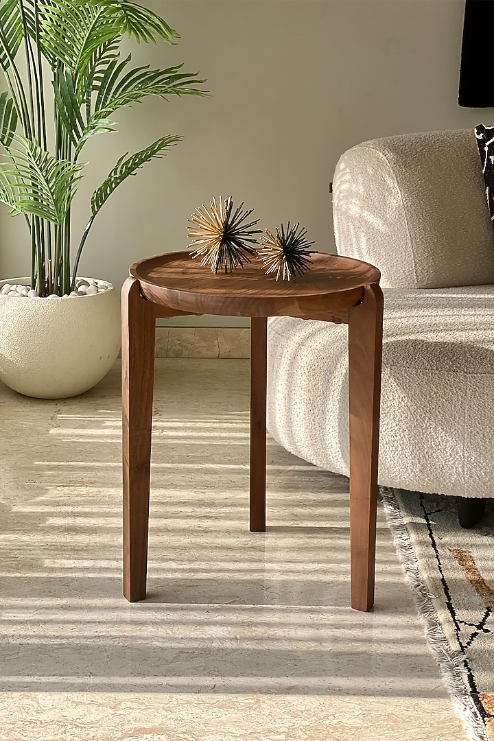 Brown Acacia Wood Table by Mason Home at Pernia's Pop Up Shop