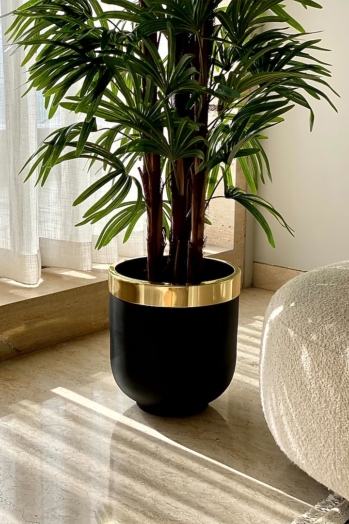 Black Iron Planter by Mason Home at Pernia's Pop Up Shop
